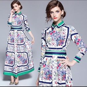 NEW Maxi elegant floral dress